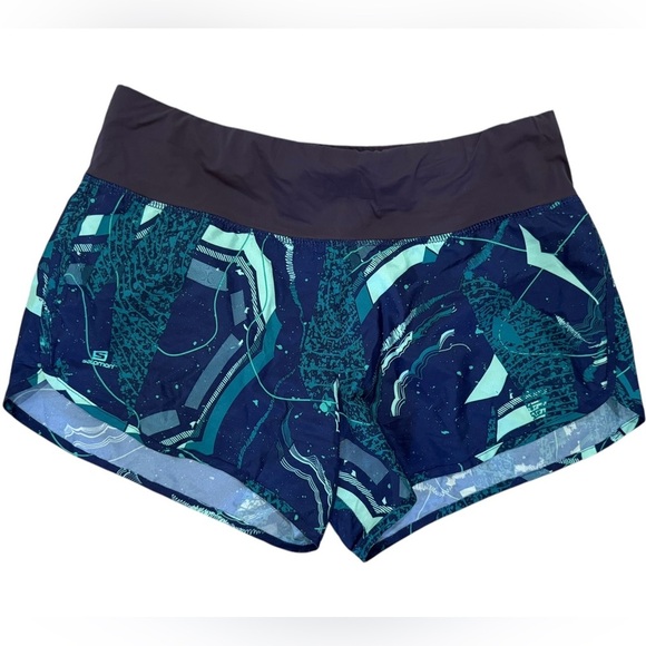 Salomon advanced skin active dry running shorts size medium excellent condition - Picture 1 of 4